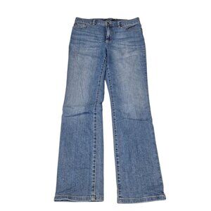 Ralph Lauren Premium Straight Jeans Pants Blue Denim Womels Size 0 Small